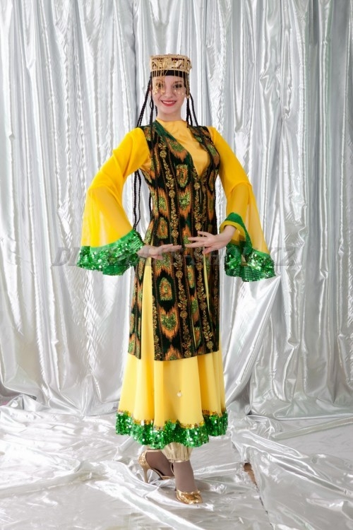 Фасон платья узбекский - 50 фото