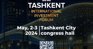 Toshkent xalqaro investitsiya forumi 2024