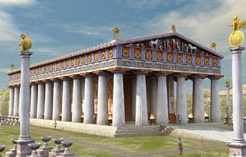 Древнегречесский храм 
